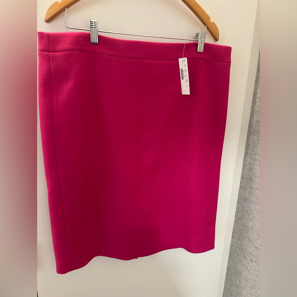 J. Crew No. 2 Pencil Skirt in Double Serge Wool. Size 16. New with tags.